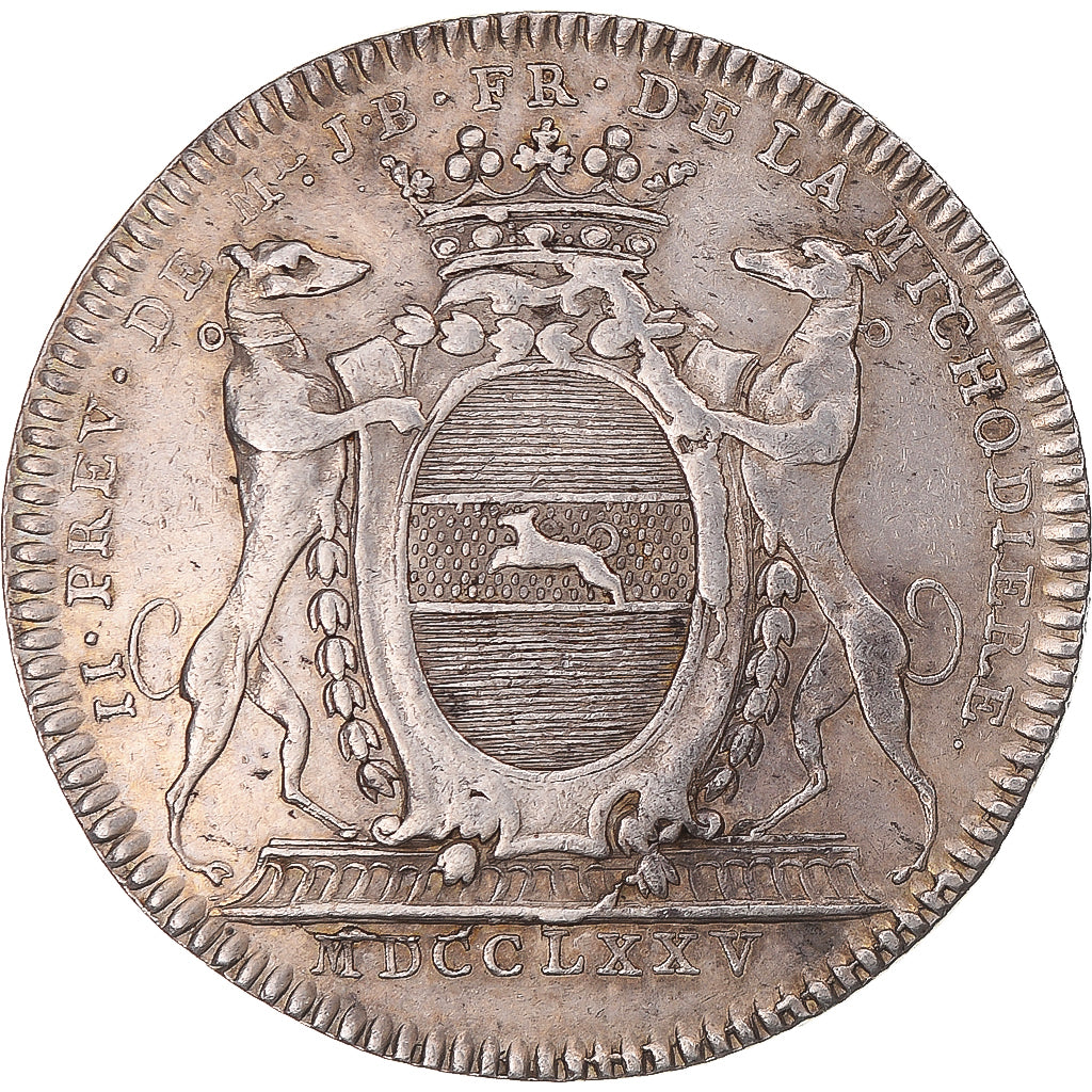 France, Jeton, Royal, Louis XVI, J.B.F de la Michodière, Prévôt des marchands