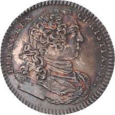 France, Token, Louis XV, Bâtiments du Roi, MS(63), Silver, Feuardent:3096