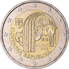 Slovaquie, 2 Euro, 25ème anniversaire de la République, 2018, Kremnica, SPL