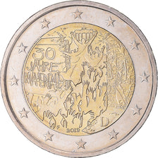 Germany, 2 Euro, Chute du Mur de Berlin, 2019, Stuttgart, MS(63), Bi-Metallic