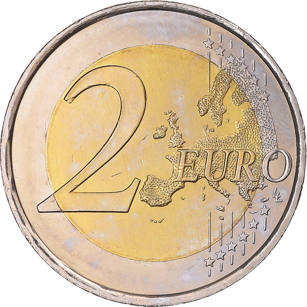 Spain, 2 Euro, Églises du royaume des Asturies, 2017, MS(64), Bi-Metallic