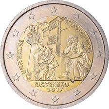 Slovakia, 2 Euro, Université Istropolitana, 2017, Kremnica, MS(63)