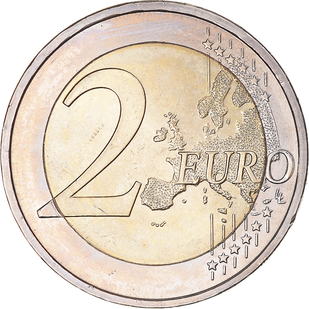 GERMANY - FEDERAL REPUBLIC, 2 Euro, Berlin, 2018, Hambourg, MS(63), Bi-Metallic
