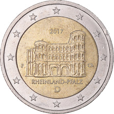 GERMANY - FEDERAL REPUBLIC, 2 Euro, Rhénanie-Palatinat, 2017, Stuttgart