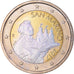 San Marino, 2 Euro, 2017, COLORISEE HOLOGRAMME.FDC, MS(65-70), Bi-Metallic
