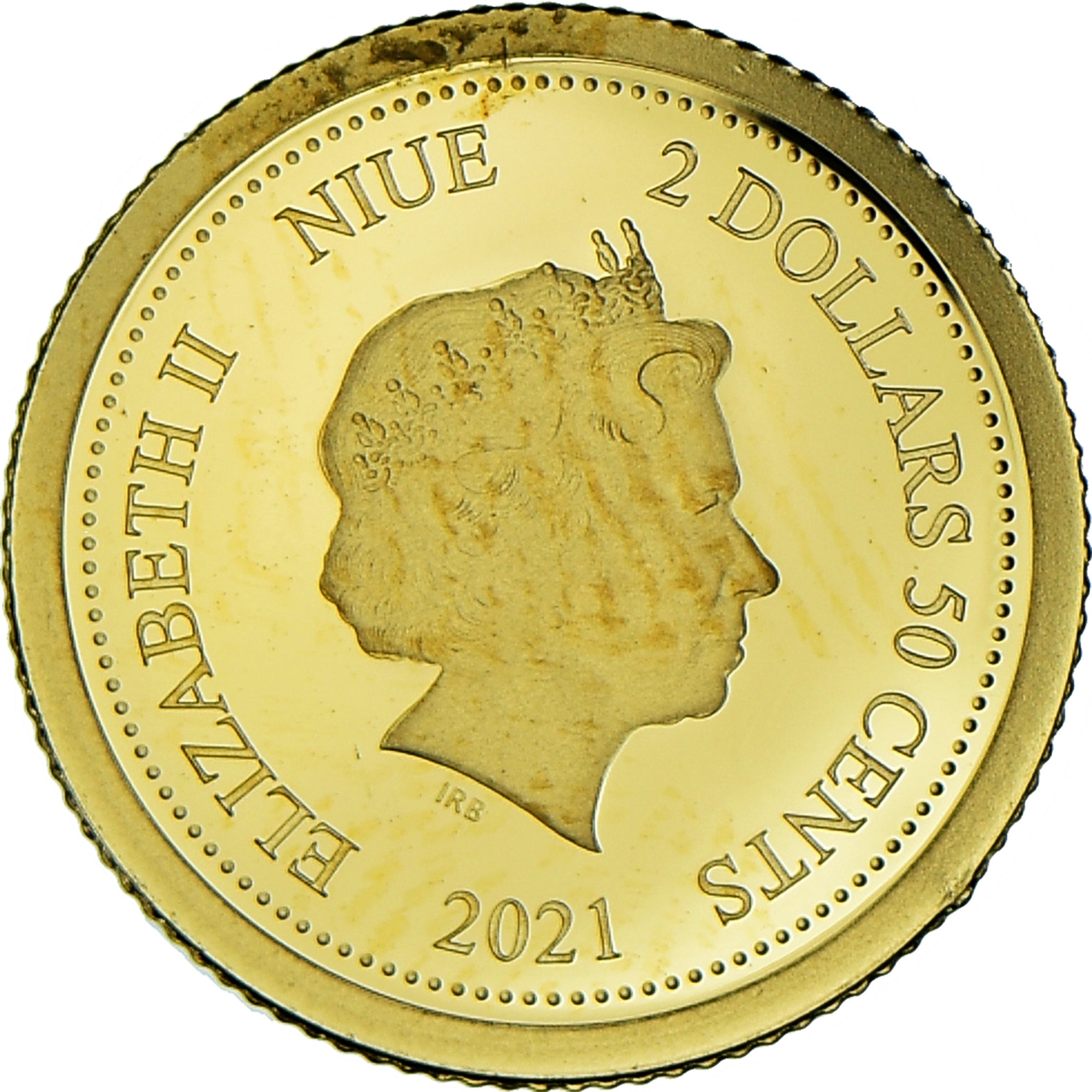 Monnaie, Niue, Philip Mountbatten, duc d'Édimbourg, 2-1/2 Dollars, 2021, FDC