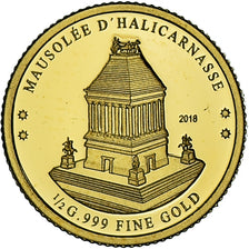 Moneda, Costa de Marfil, Le mausolée d'Halicarnasse, 100 Francs CFA, 2018, FDC