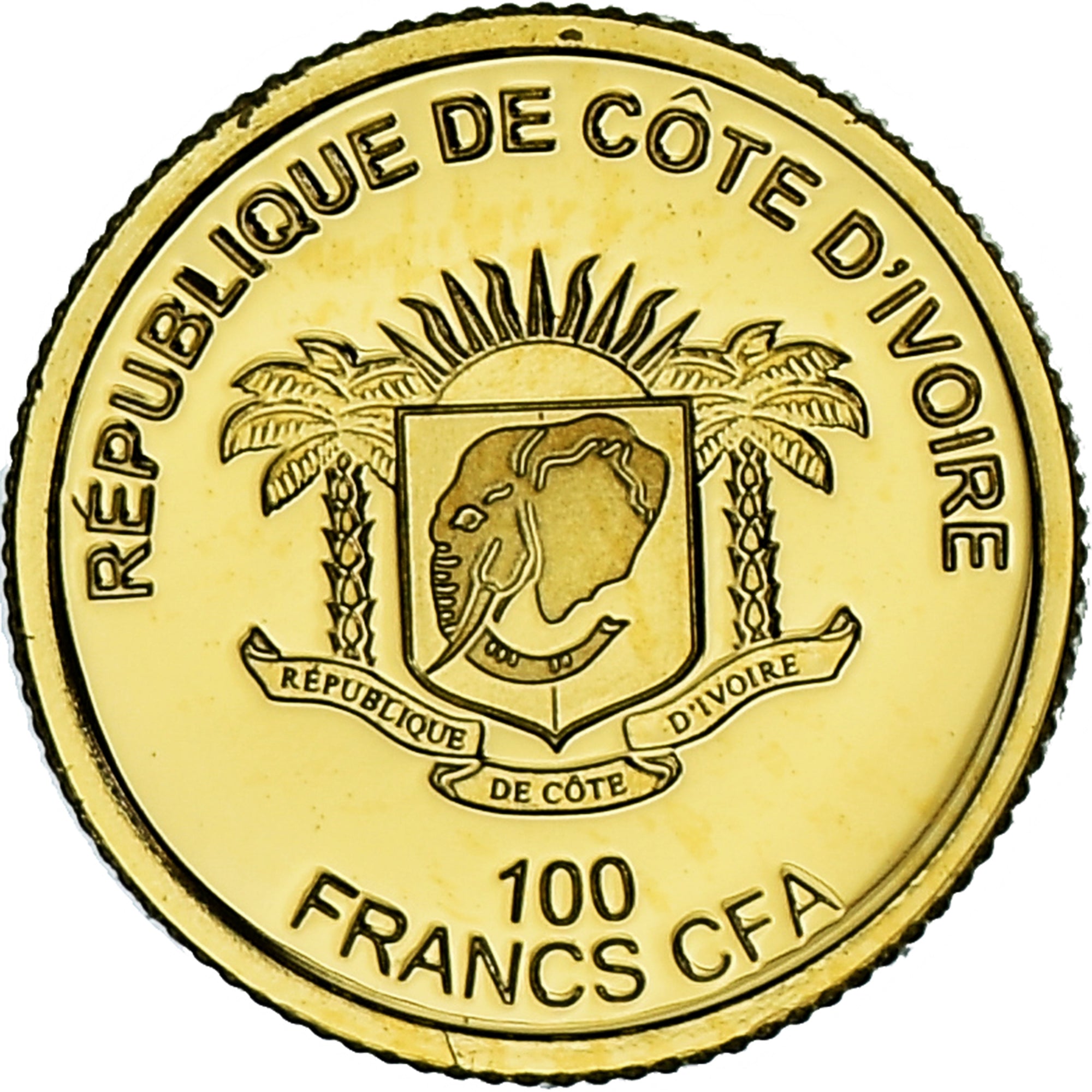 Moneda, Costa de Marfil, Le mausolée d'Halicarnasse, 100 Francs CFA, 2018, FDC