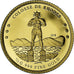 Coin, Ivory Coast, Colosse de Rhodes, 100 Francs CFA, 2018, MS(65-70), Gold