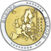 Vaticaan, Medaille, L'Europe, Vatican, Politics, UNC, Zilver