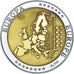 Monaco, Medal, L'Europe, Monaco, Politics, Society, War, MS(64), Silver