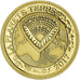 Coin, France, La Planète Terre, 2017, MS(65-70), Gold