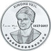 France, Medal, Simone Veil, MS(65-70), Silver