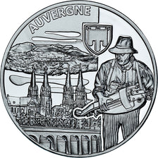 França, medalha, Régions de France, Auvergne, MS(65-70), Prata
