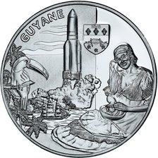 France, Medal, Régions de France, Guyane, MS(65-70), Silver
