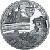 Francia, medaglia, Régions de France, Provence Alpes Côte d'Azur, FDC, Argento