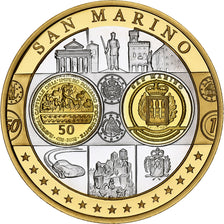 San Marino, Medal, Euro, Europa, MS(65-70), Silver