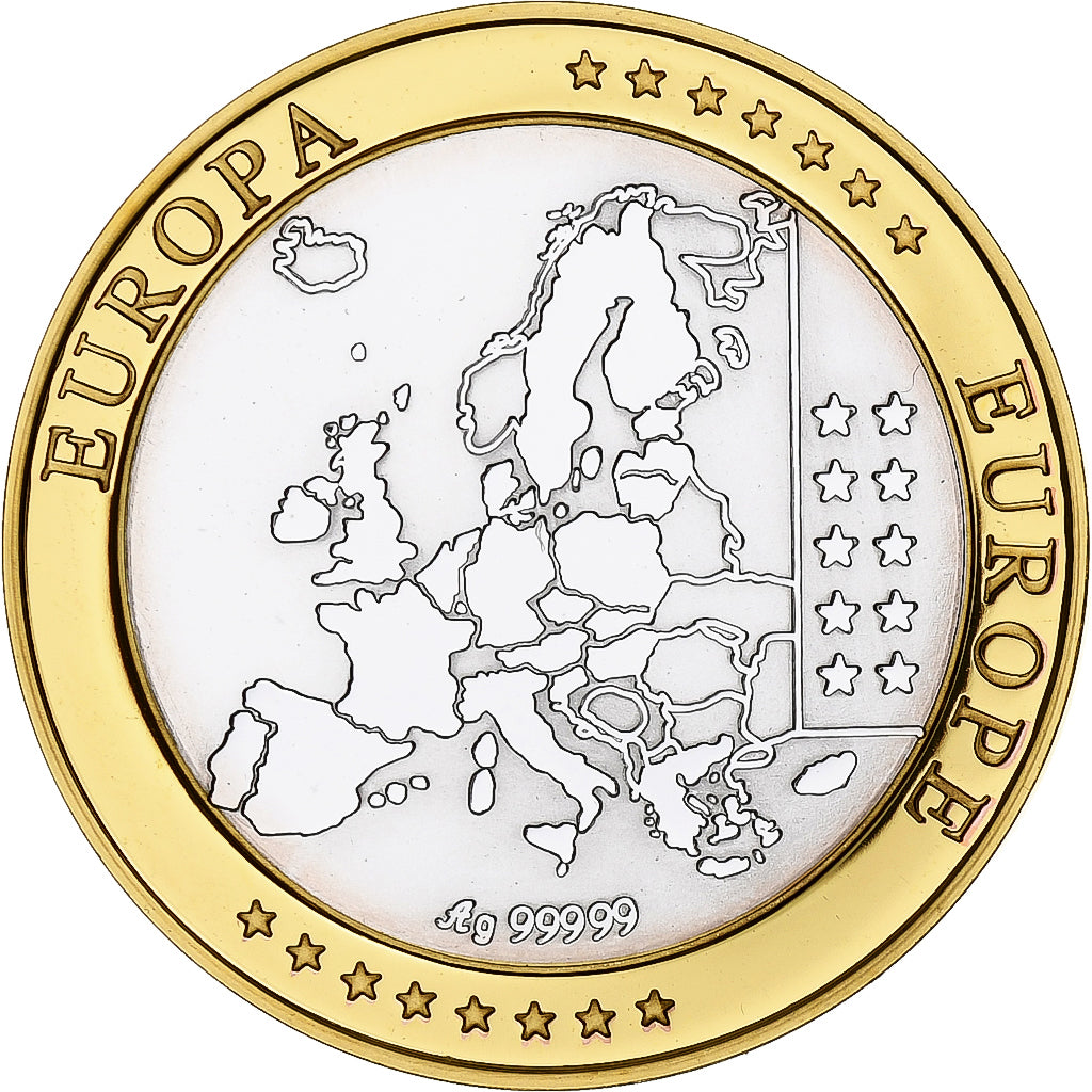 San Marino, Medal, Euro, Europa, MS(65-70), Silver