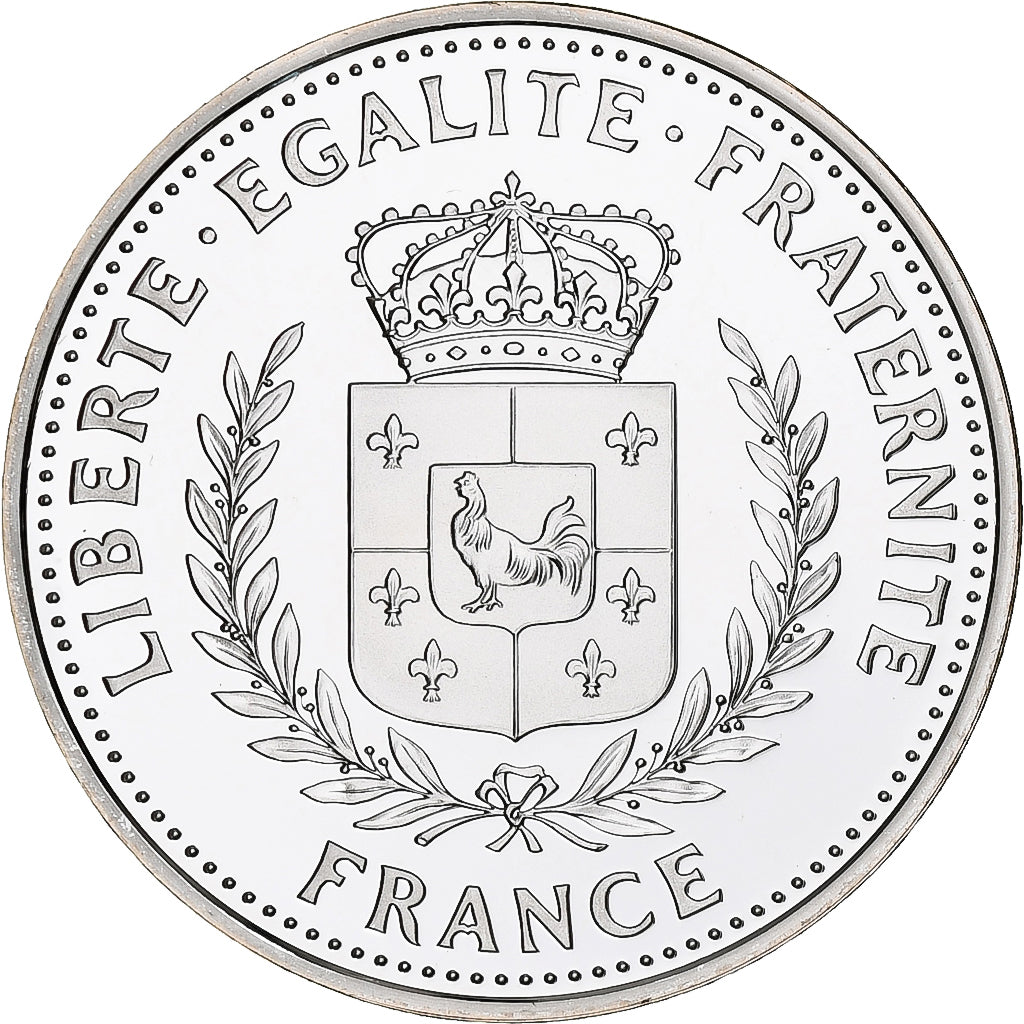 Francja, medal, Les Océans, 2017, MS(65-70), Srebro