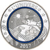 France, Medal, L'Univers, 2017, MS(65-70), Silver