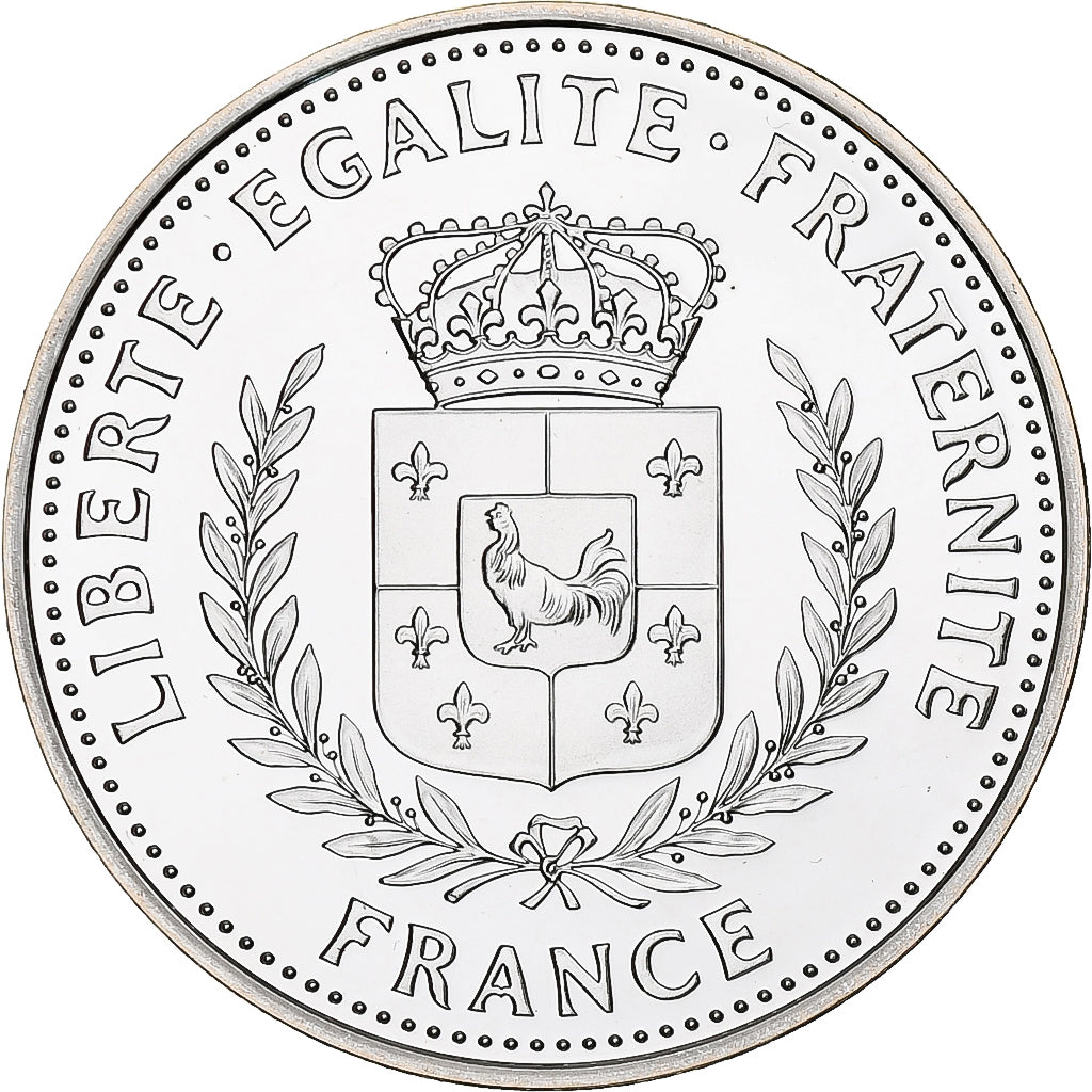 Francja, medal, Planète Bleue - Asie, 2017, MS(65-70), Srebro