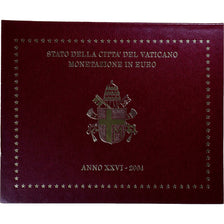 Vatican, 1 Cent to 2 Euro, Jean-Paul II, 2004, Rome, MS(65-70)