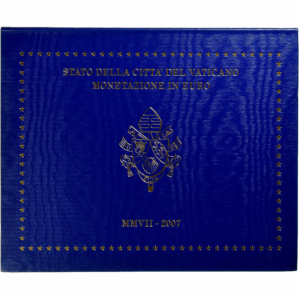 Vaticano, Set, Benoit XVI, 2007, FDC, Sin información