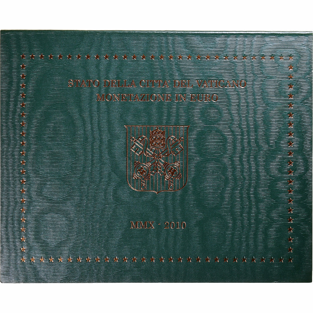 Vaticano, 1 Cent to 2 Euro, 2010, Rome, BU, FDC, Sin información