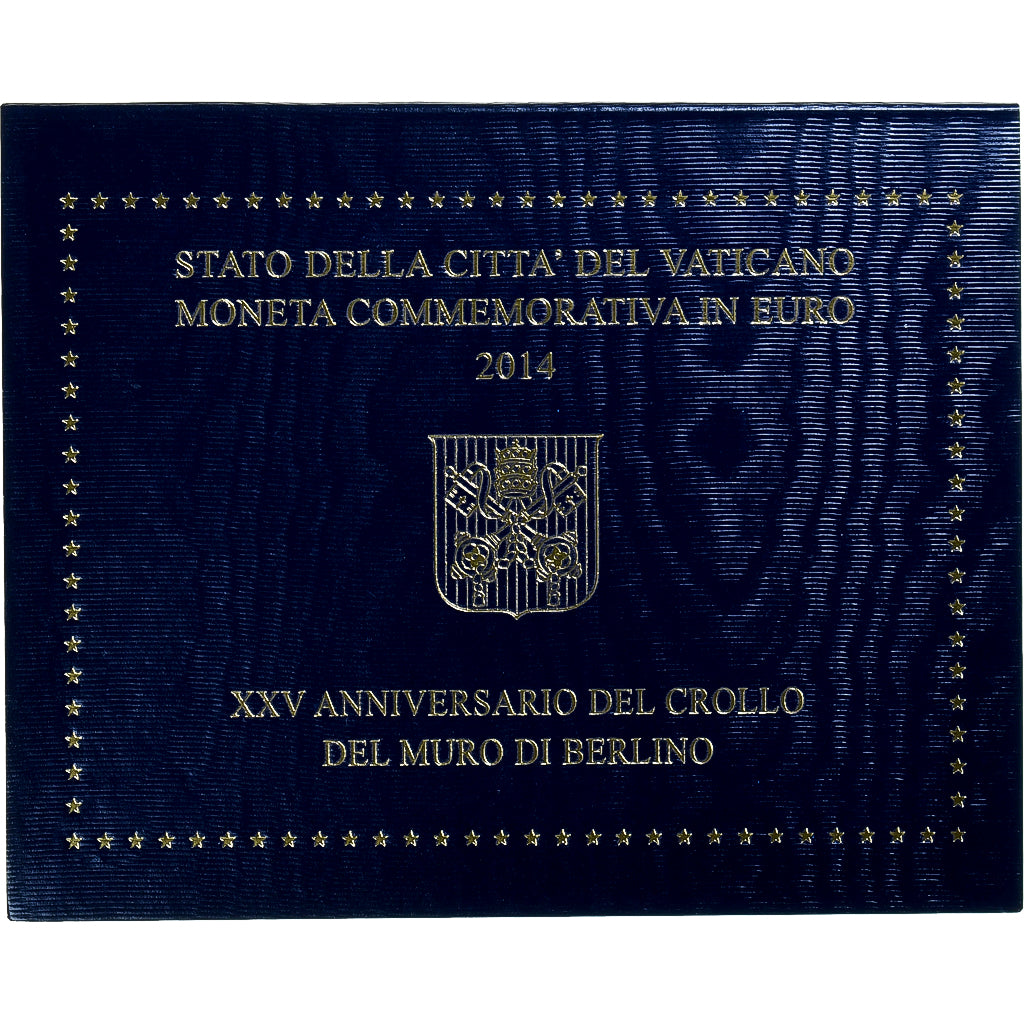 Vatican, 2 Euro, 25ème anniversaire de la chute du mur, 2014, Rome, Pape