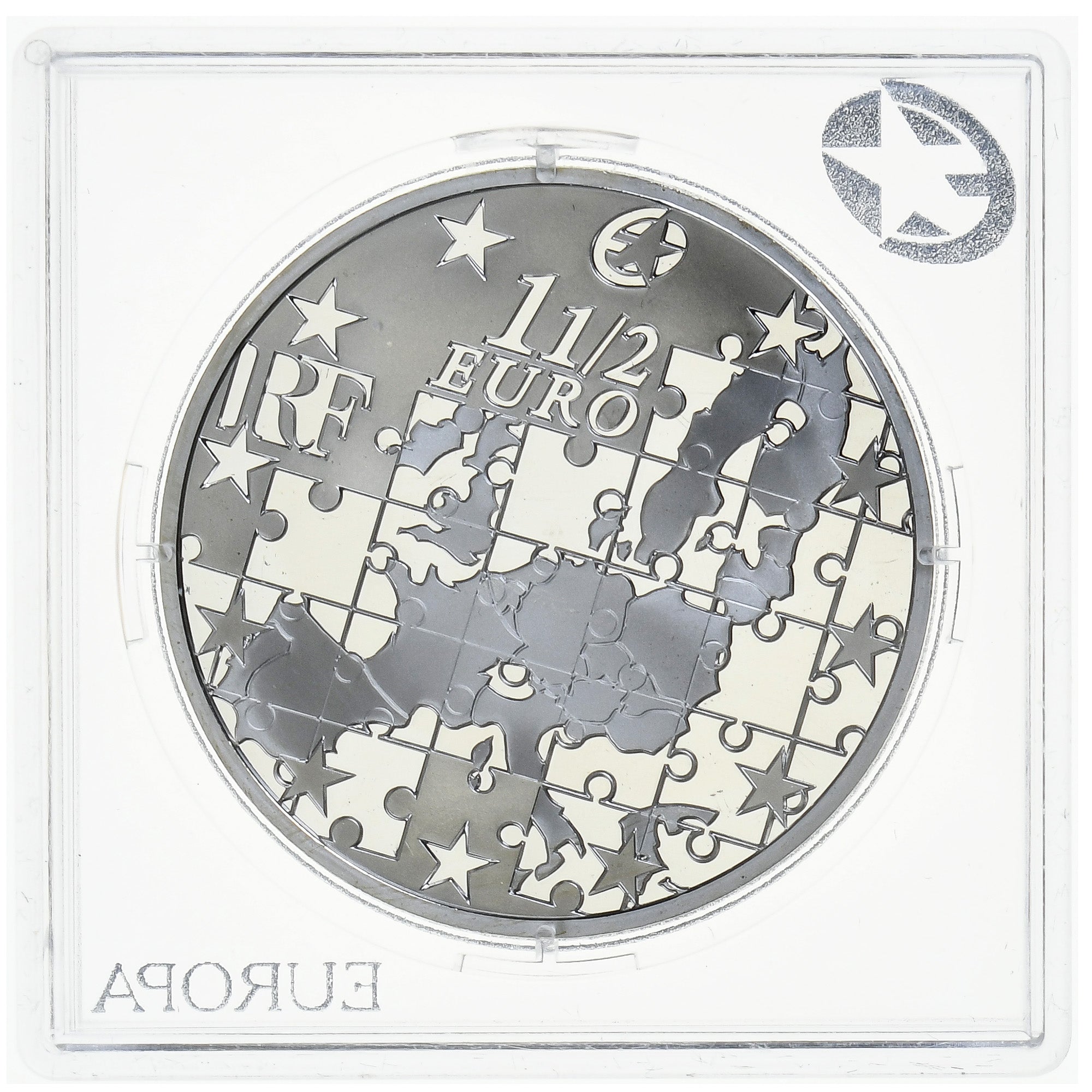 France, 1-1/2 Euro, European Union Expansion, 2004, Paris, BE, MS(65-70)