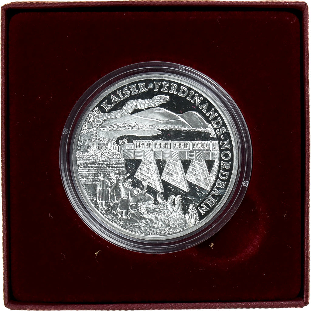 Coin, Austria, Kaiser Ferdinands Nordbahn, 20 Euro, 2007, Vienna, MS(65-70)