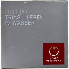 Oostenrijk, 20 Euro, Triassic, 2013, Proof, FDC, Zilver