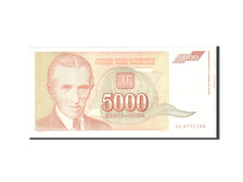 Yugoslavia, 5000 Dinara, 1993, KM:128, Undated, AU(55-58)