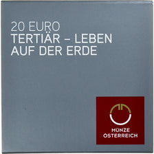 Áustria, 20 Euro, Tertiary, 2014, Proof, MS(65-70), Prata