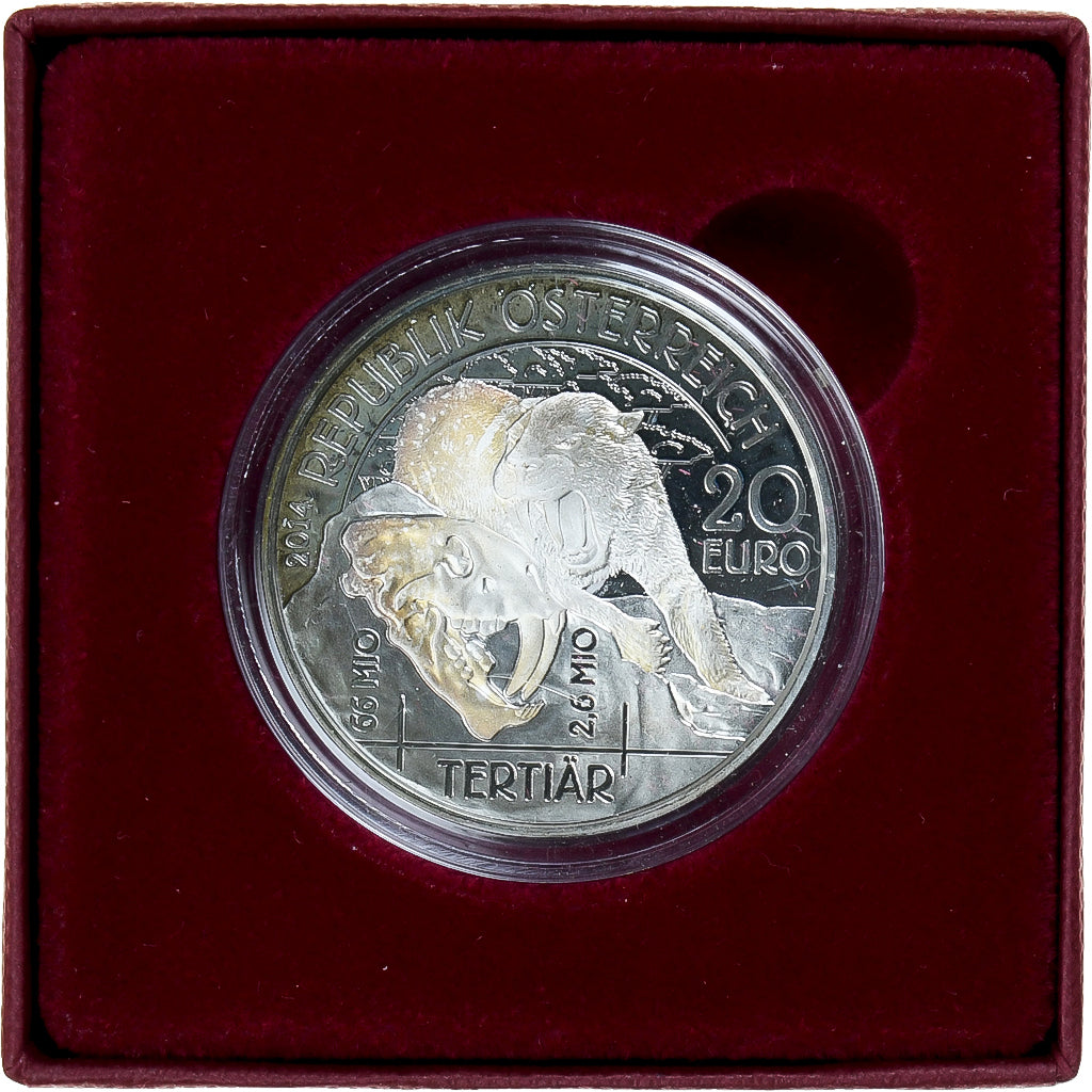 Autriche, 20 Euro, Tertiary, 2014, Proof, FDC, Argent