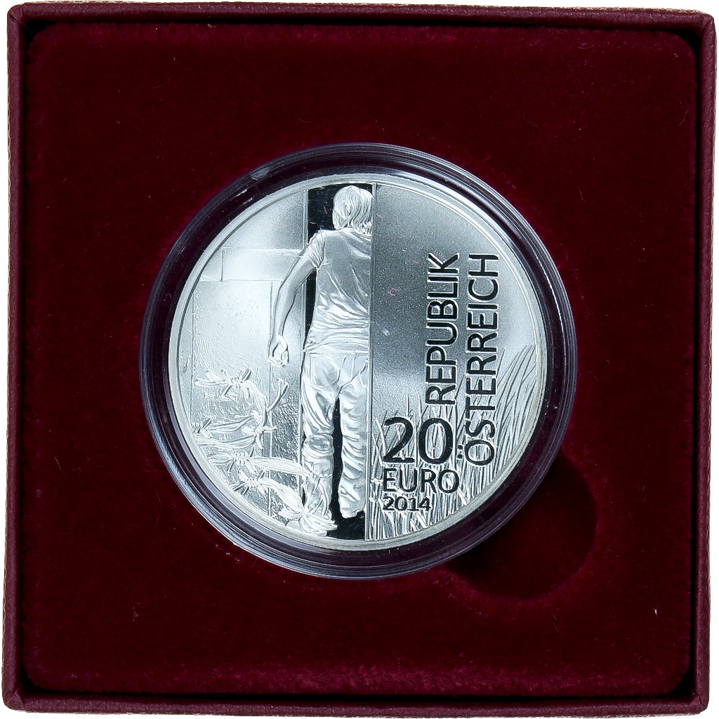 Moneta, Austria, 25 Jahre Fall des Eisernen Vorhangs, 20 Euro, 2014, Vienna