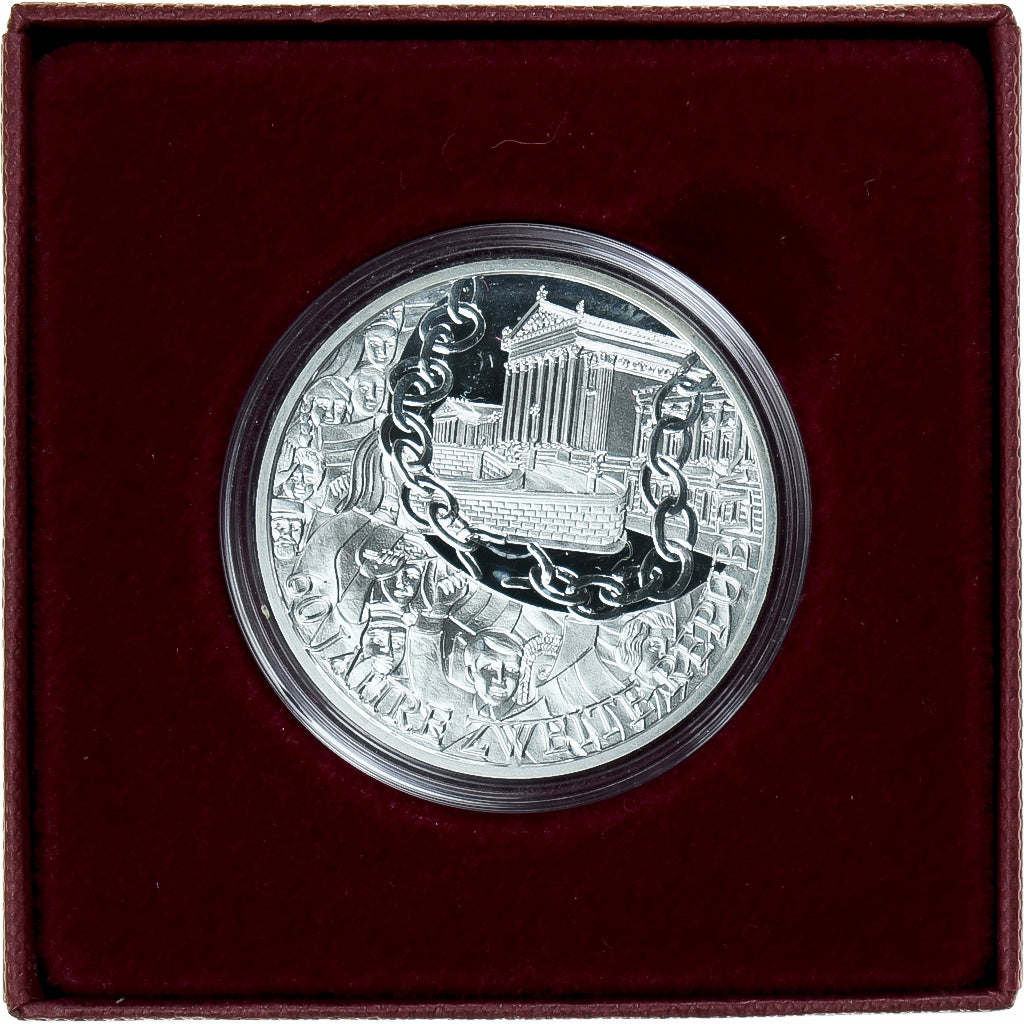 Österreich, 10 Euro, 60 Jahre Zweite Republik, 2005, Vienna, Silber, STGL