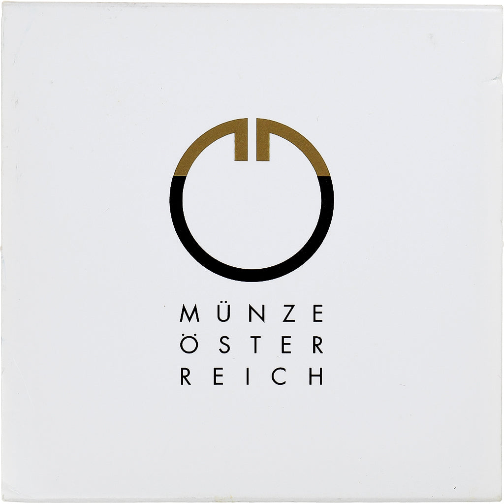 Coin, Austria, 50 Jahre Fernsehen, 25 Euro, 2005, Vienna, MS(65-70)