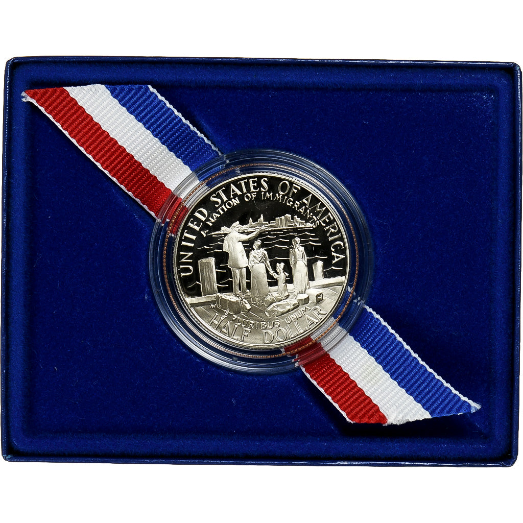 Moeda, Estados Unidos da América, Centenaire de la Statue de la Liberté, Half