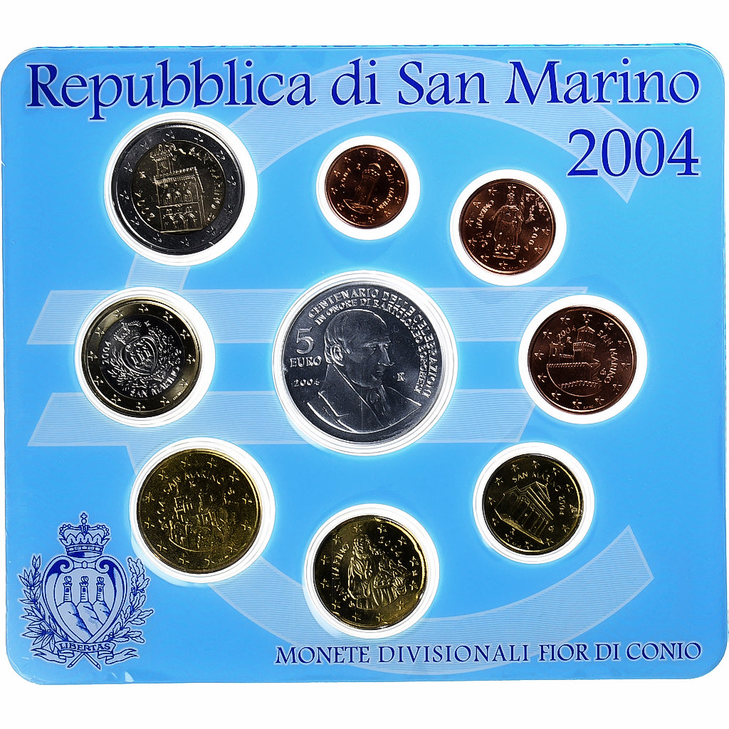 Saint Marin , Coffret, 2004, Rome, FDC