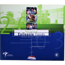 Netherlands, 1 Cent to 2 Euro, Epilepsie fonds, 2003, BU, MS(65-70)