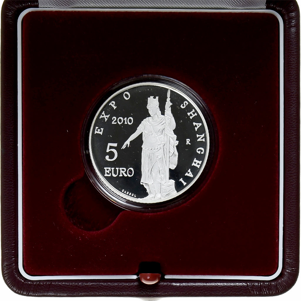 Saint Marin , 5 Euro, 2010, Rome, FDC, Argent, KM:495