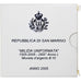 San Marino, 10 Euro, 2005, Rome, Milizia Uniformata, STGL, Silber