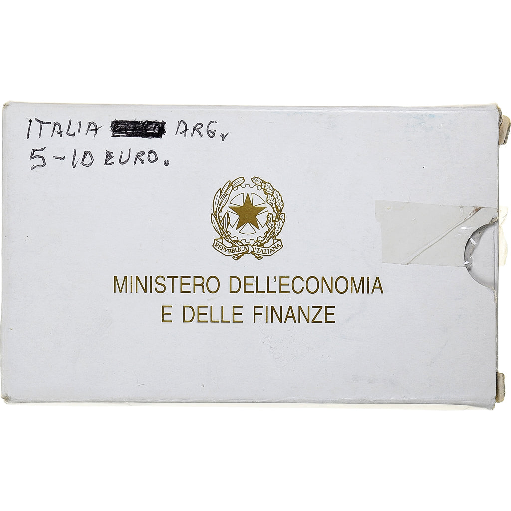 Italy, 5 Euro and 10 Euro, 2003, Rome, L’Europe des Peuples, MS(65-70), Silver