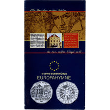 Österreich, 5 Euro, Beethoven, 2005, Vienna, STGL, Silber, KM:3120