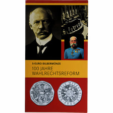 Autriche, 5 Euro, Universal Male Suffrage, 2007, Vienna, FDC, Argent, KM:3144