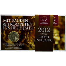 Austria, 5 Euro, 2012, Vienna, MS(65-70), Srebro, KM:3206a