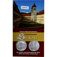 Österreich, 10 Euro, Seckau Abby, 2008, Vienna, STGL, Silber
