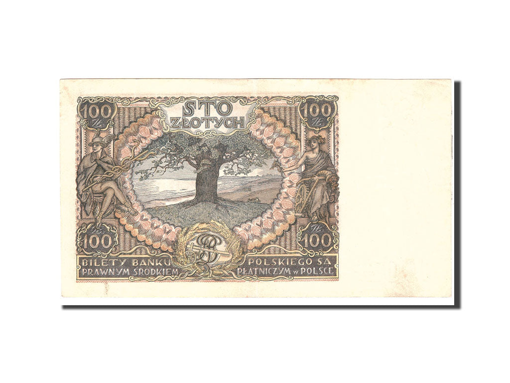 Geldschein, Polen, 100 Zlotych, 1934, 1934-11-09, KM:75a, SS