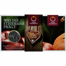 Austria, 10 Euro, Steiermark, 2012, Vienna, Srebro, MS(65-70), KM:3207a